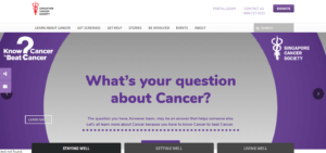 Singapore Cancer Society's Homepage