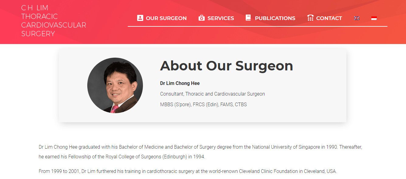 Dr Lim Chong Hee's Homepage