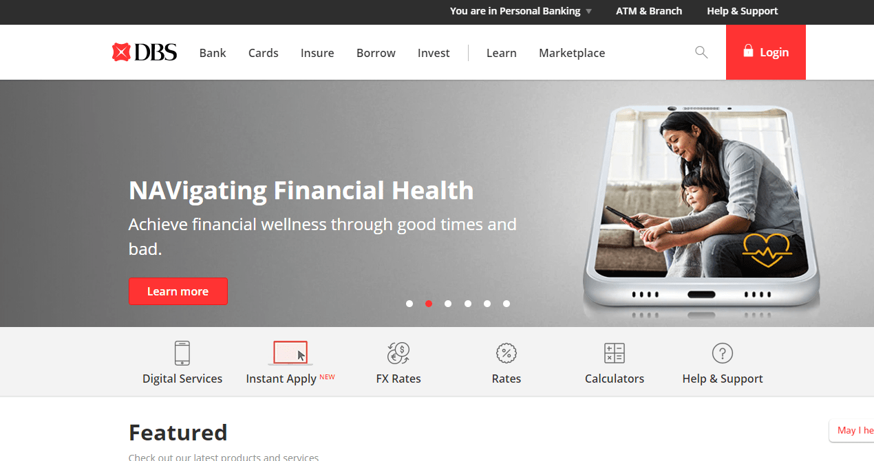 DBS Esso Card's Homepage