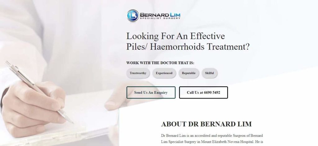 Bernard Lim Specialist Surgery's Homepage