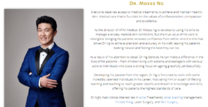 Dr. Moses Ng's Homepage