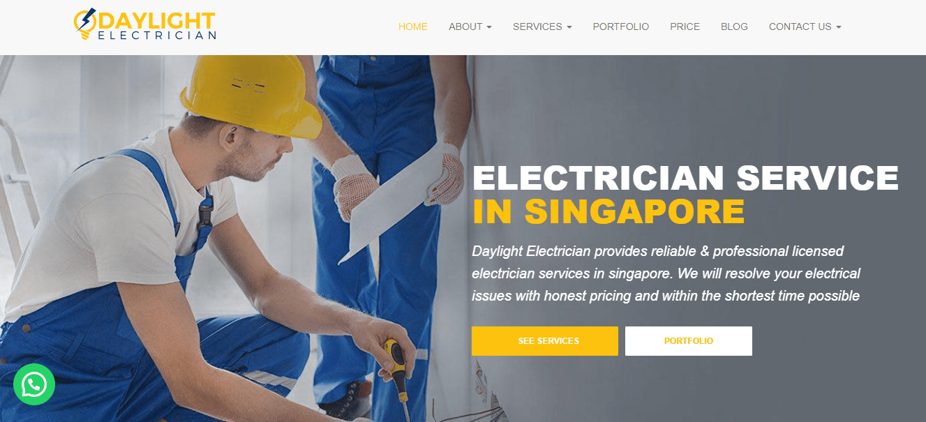 Daylight Electrician Singapore's Homepage