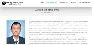 Dr. Abel Soh's Homepage