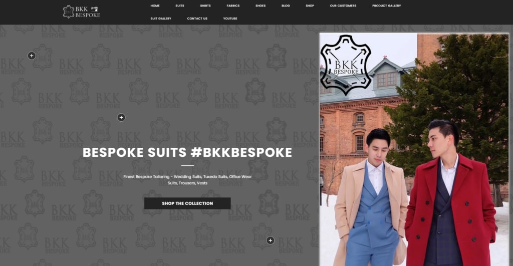 BKK Bespoke Singapore' Homepage