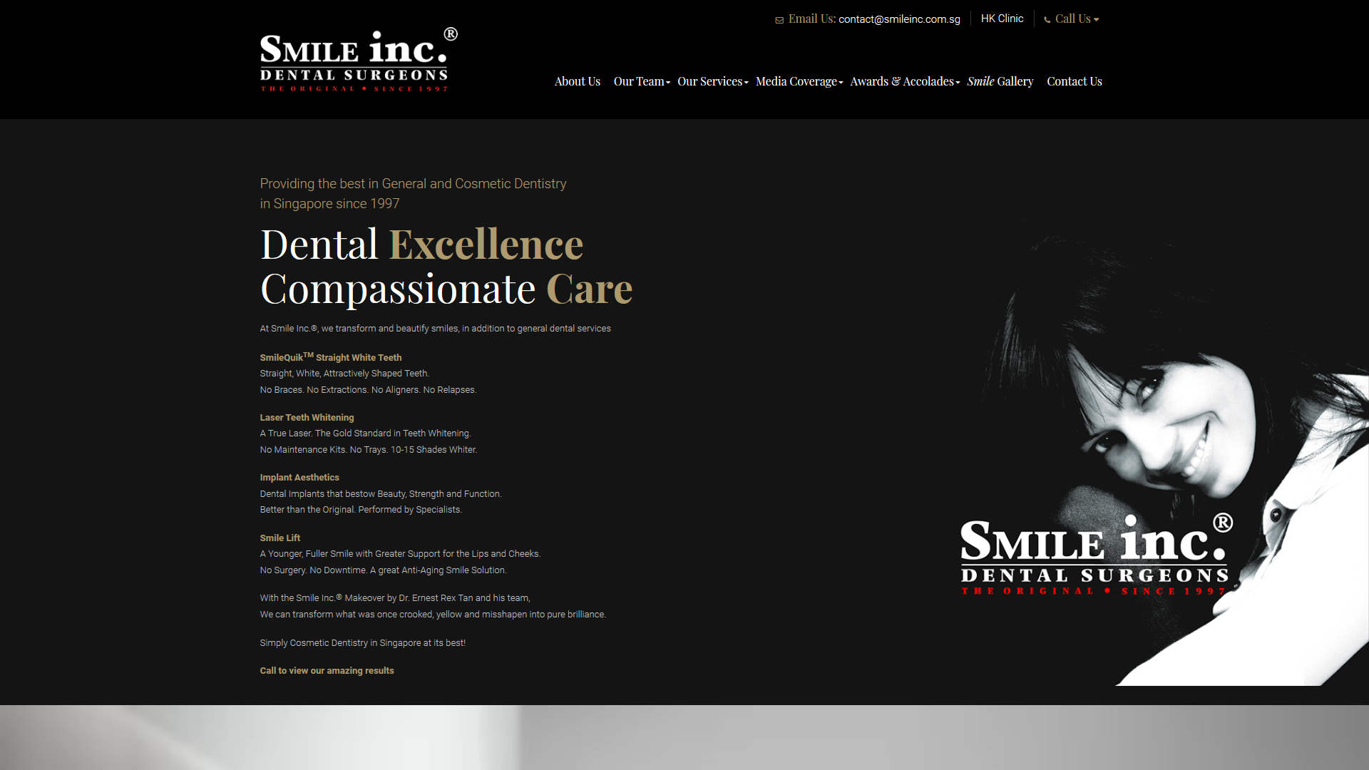 Smile Inc.'s Homepage