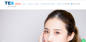 TES Clinic' Homepage