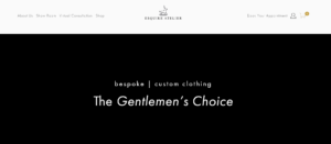 Esquire’s Bespoke' Homepage