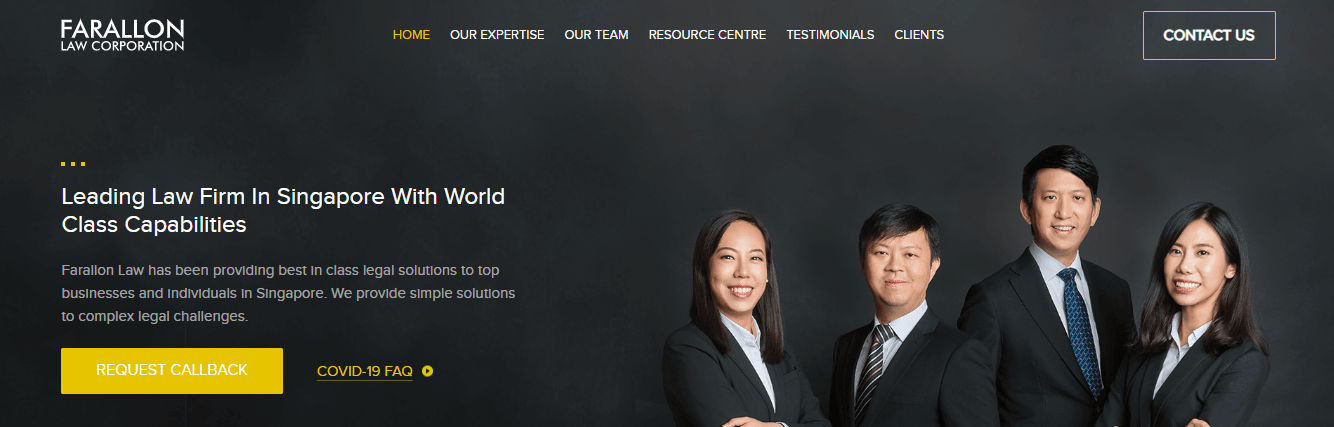 Farallon Law Corporation's Homepage