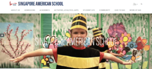 Singapore American School's Homepage