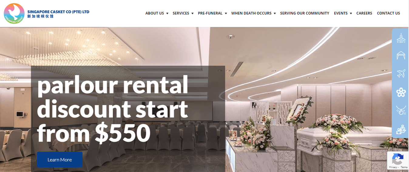 Singapore Casket's Homepage
