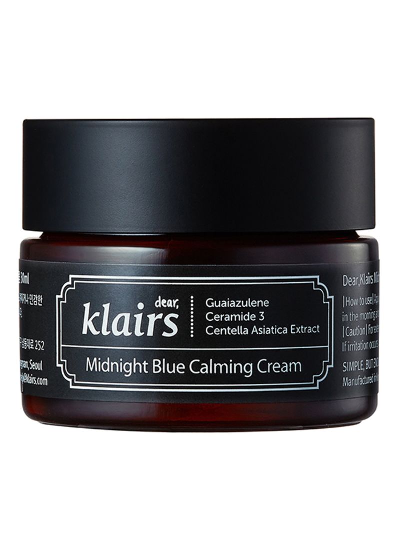 Dear, Klairs Midnight Blue Calming Cream
