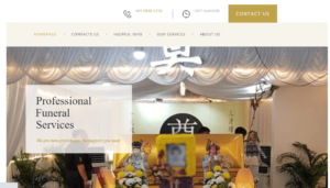 Wenhau Funeral Services' Homepage
