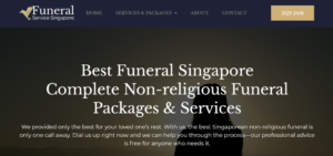Funeral Service Singapore' Homepage