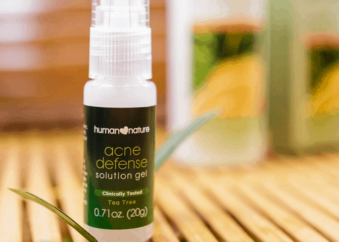 Acne Defense Solution Gel Product Page