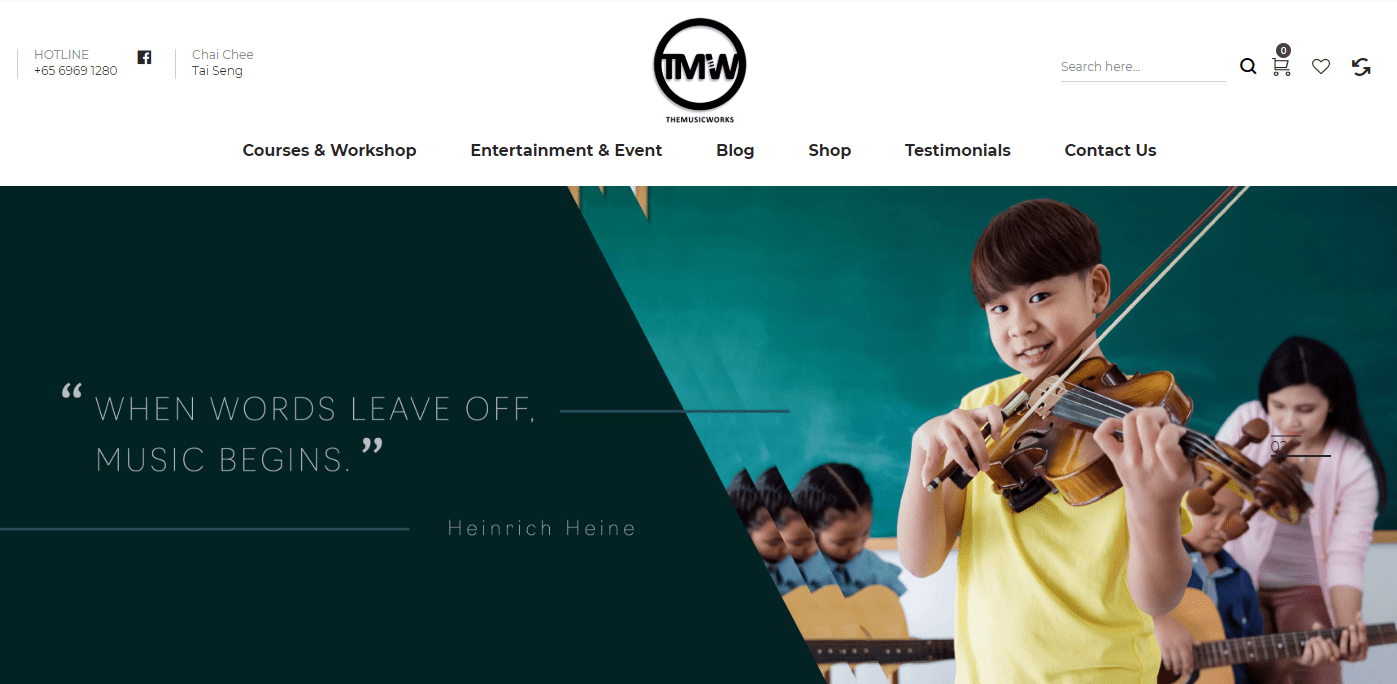 The Music Works' Homepage