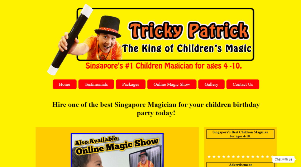 Tricky Patrick's Homepage