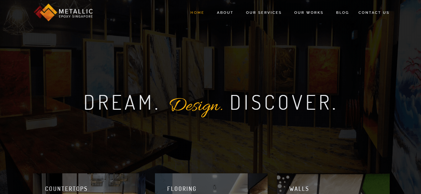 Metallic Epoxy Singapore's Homepage