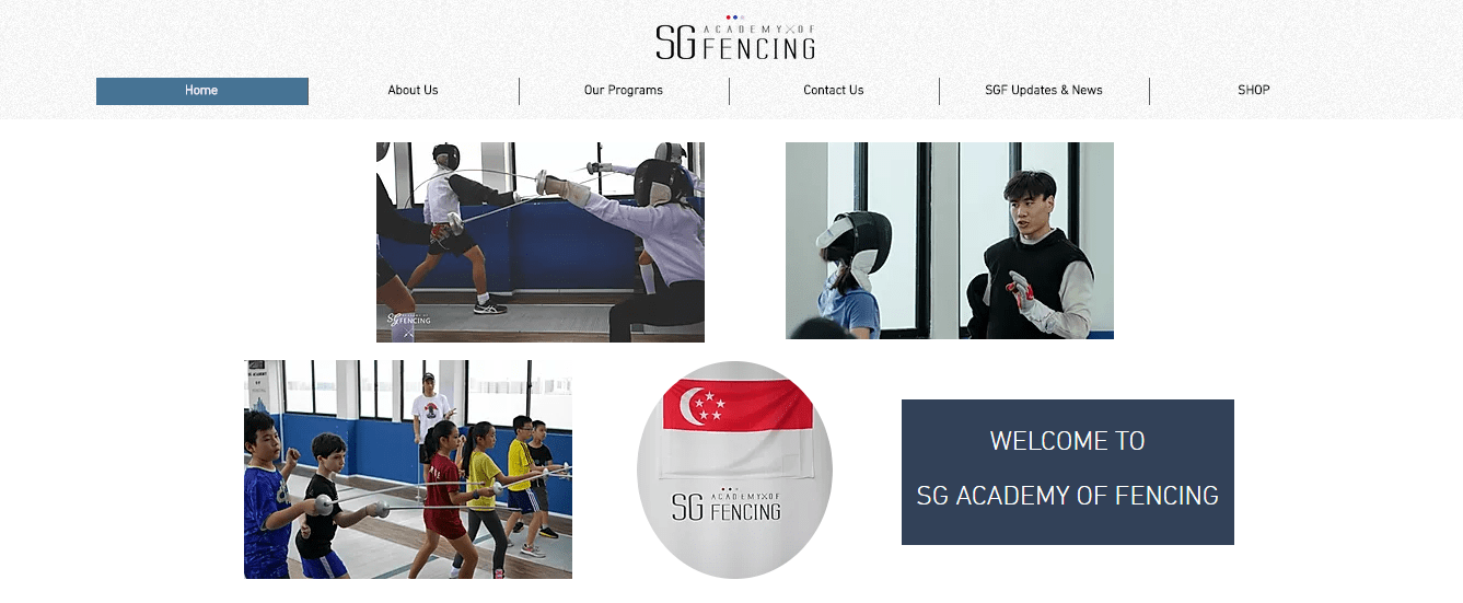 SG Academy of Fencing's Homepage