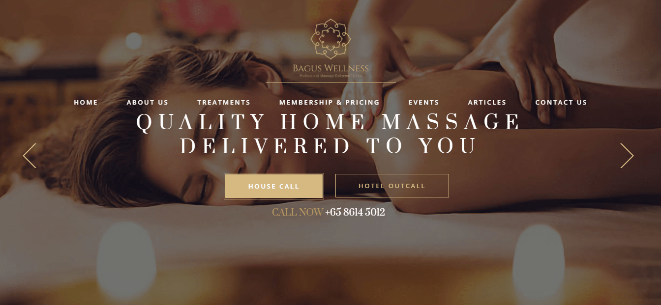 Bagus Wellness' Homepage