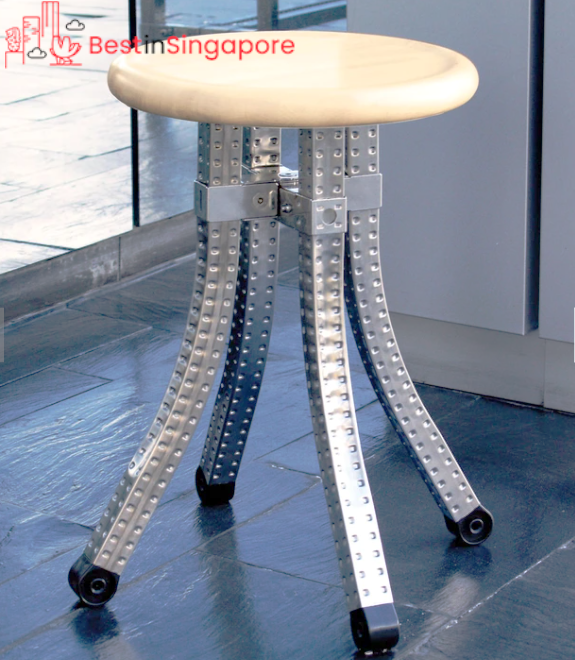 Sim Win Liang - Stainless Steel Bar Stool