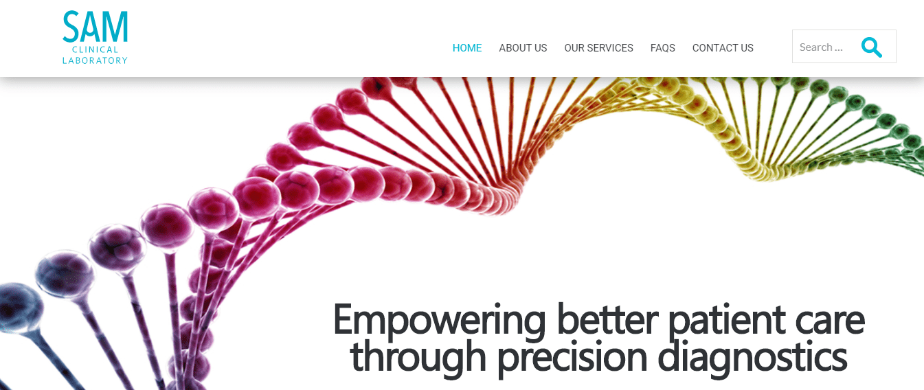 Sam Clinical Laboratory's Homepage
