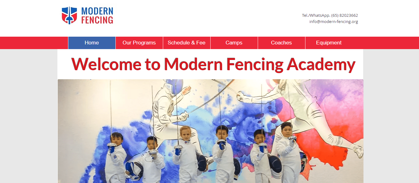 Modern Fencing's Homepage