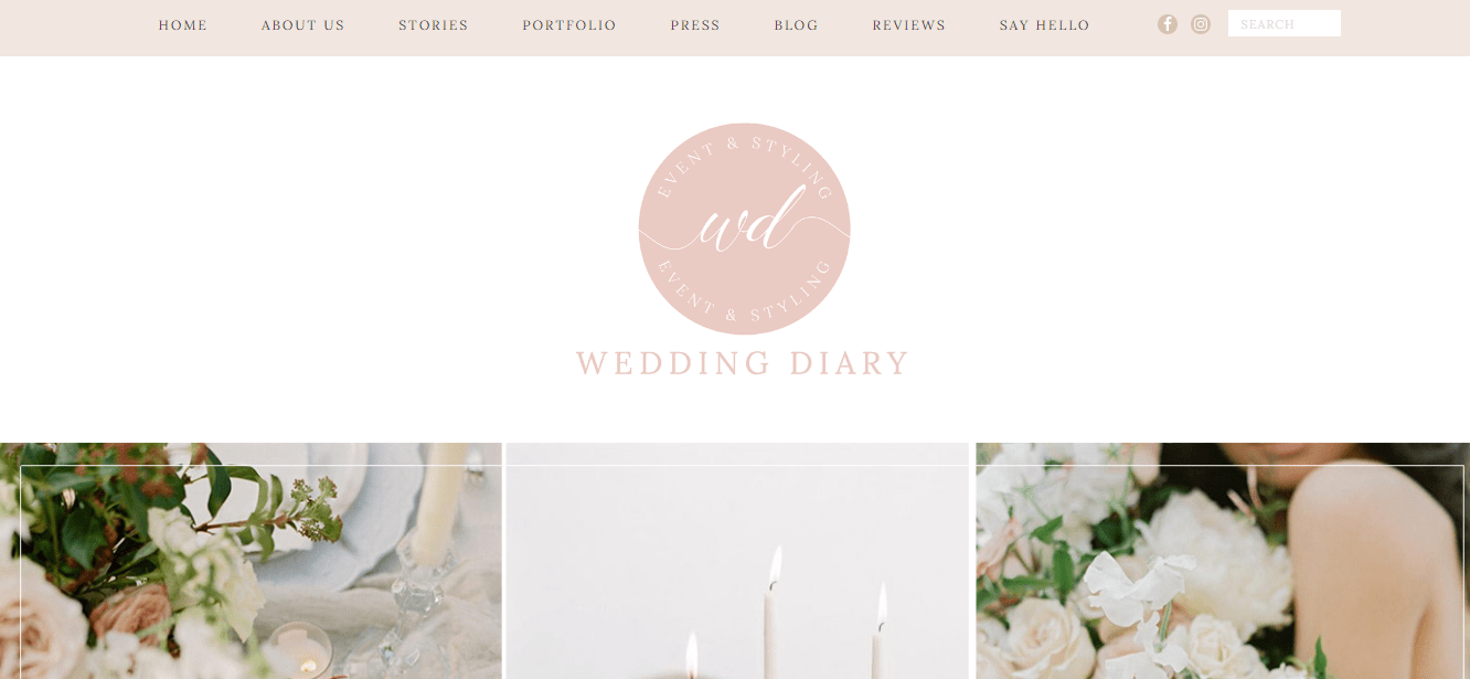 Wedding Diary's Homepage