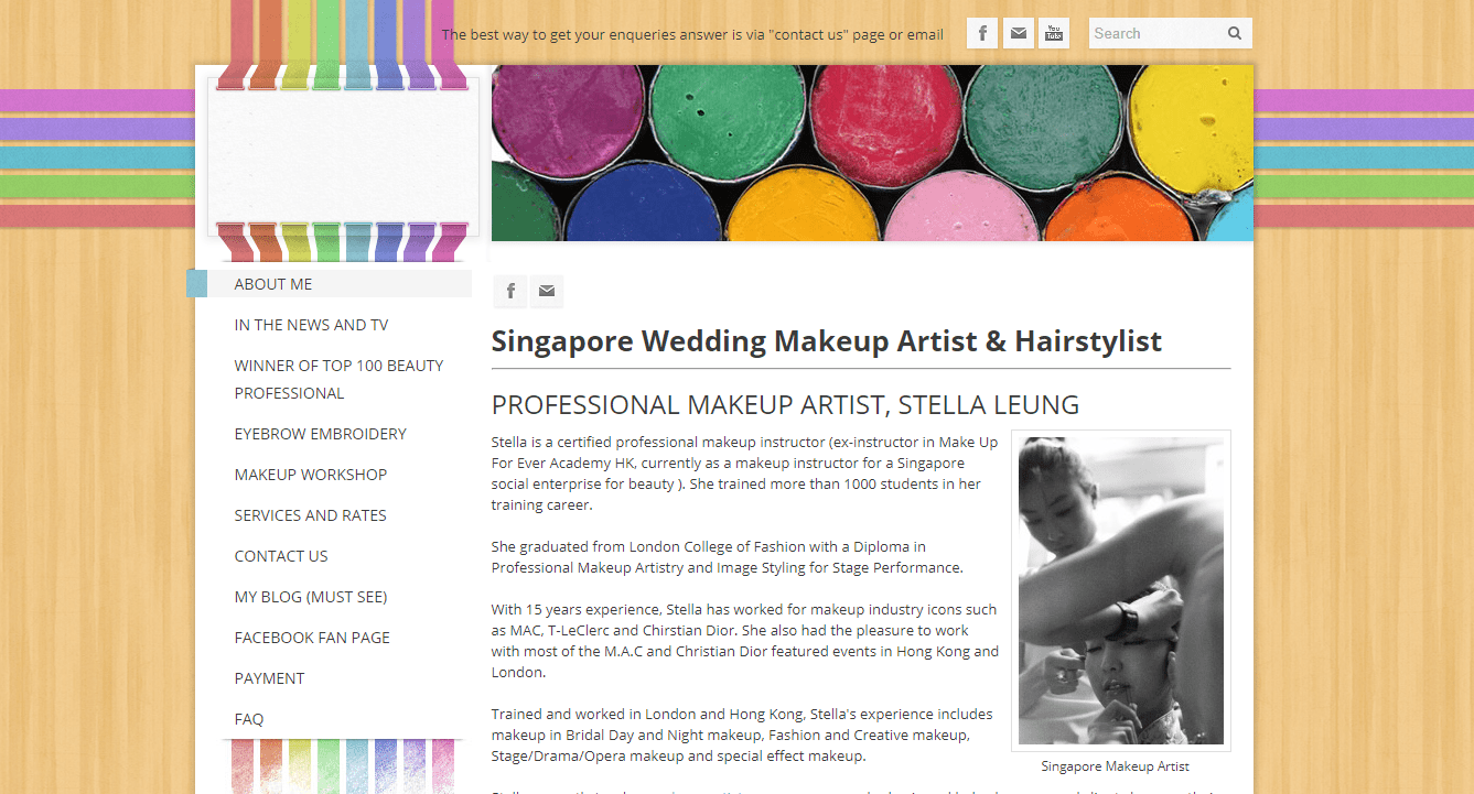 Makeup By Stella's Homepage