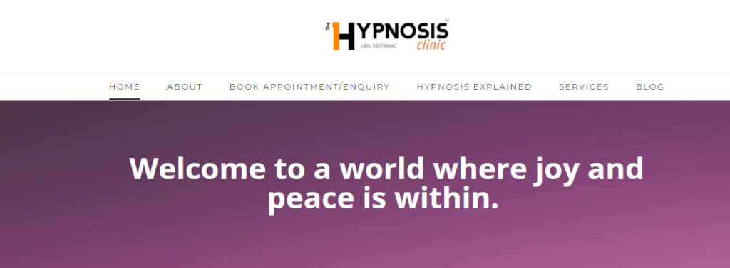 The Hypnosis Clinic' Homepage
