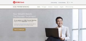 OCBC Premier's Homepage