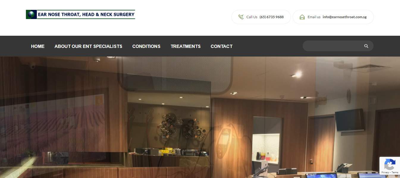Ear Nose Throat, Head & Neck Surgery's Homepage