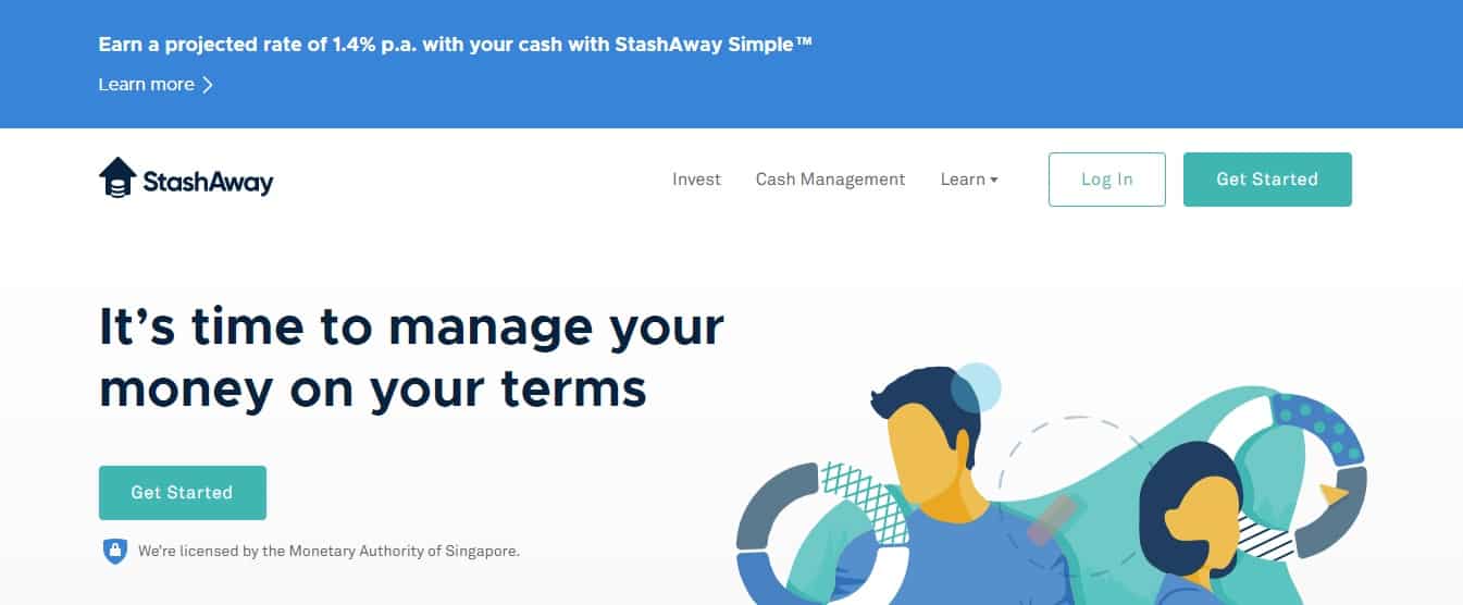StashAway's Homepage