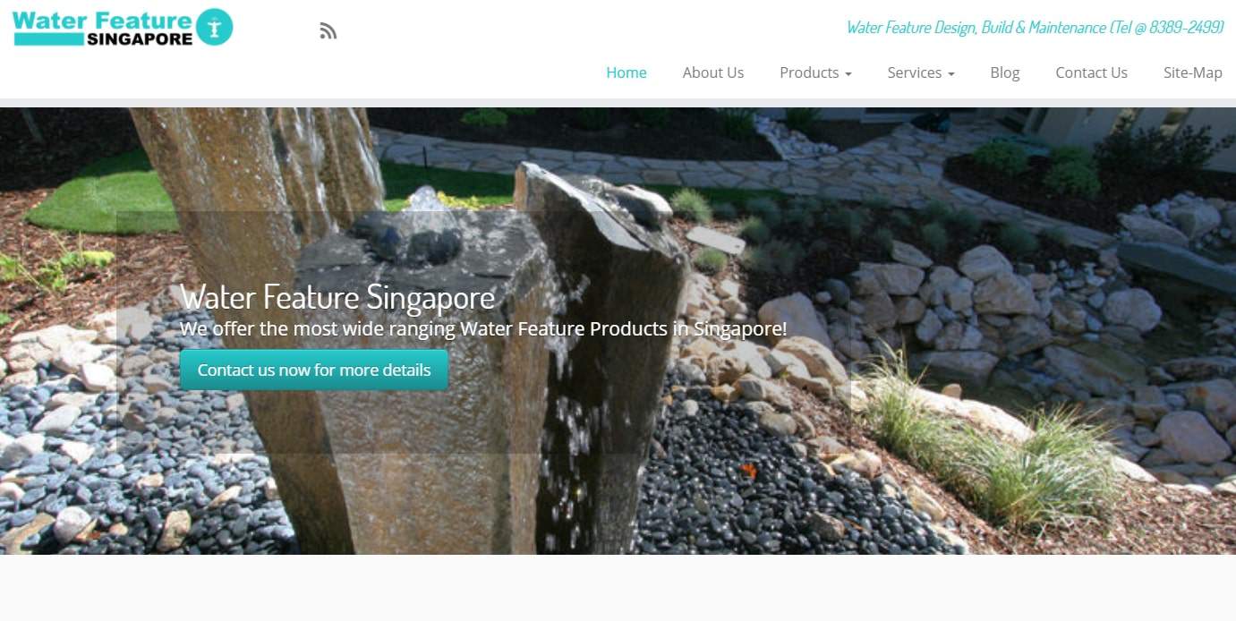 Water Feature Singapore's Homepage