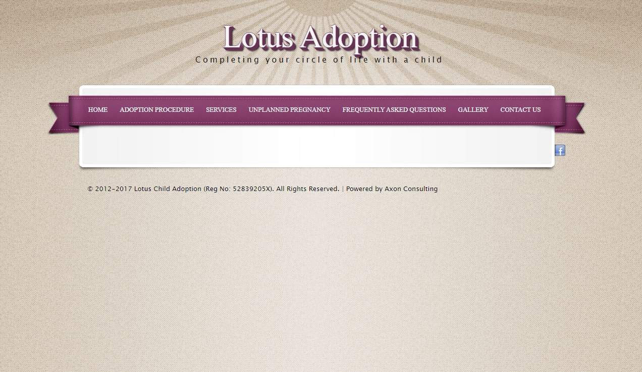 Lotus Child Adoption Agency International's Homepage