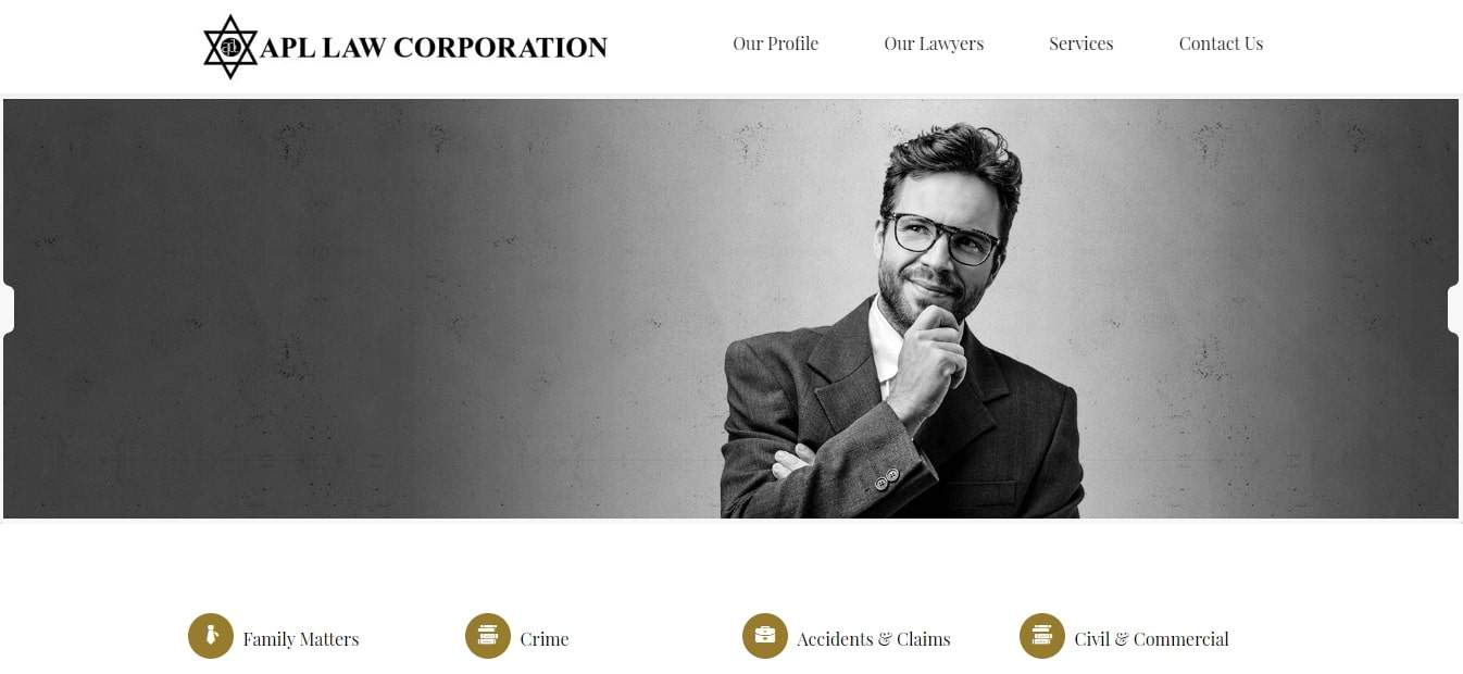 APL Law Corporation's Homepage