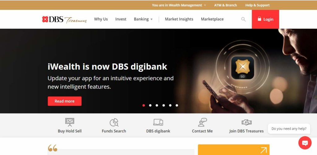 DBS Treasures' Homepage