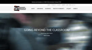 Singapore Institute Technology's Homepage
