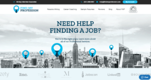 Find My Profession's Homepage
