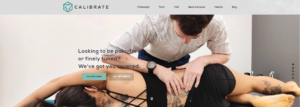 Calibrate' Homepage