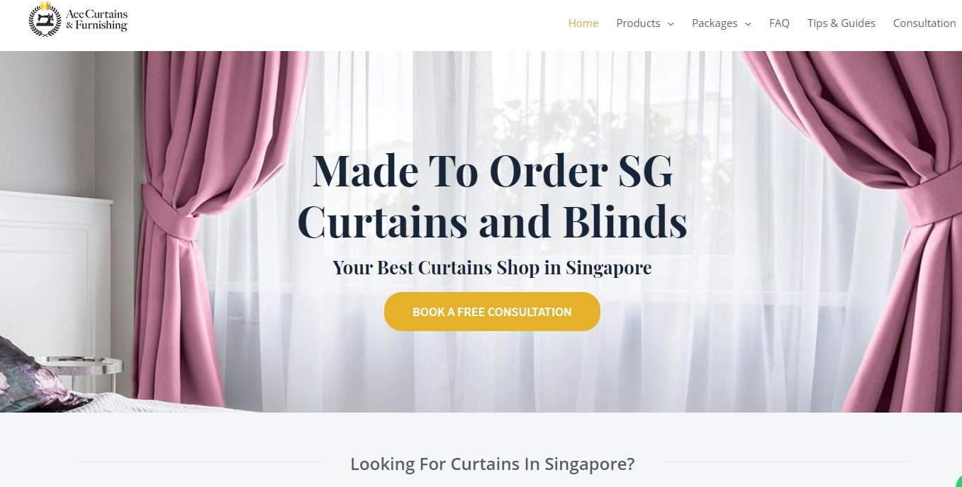 Ace Curtains' Homepage
