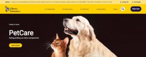 Liberty Insurance's Homepage