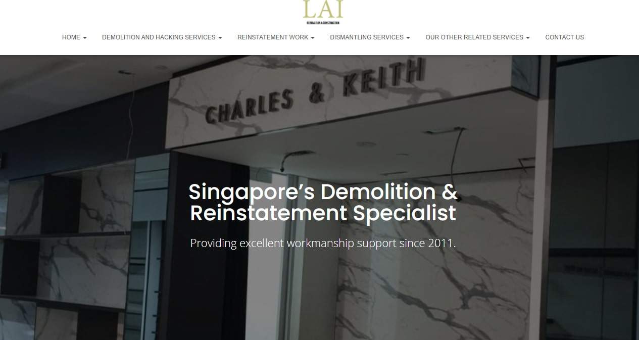 Lai Renovation and Construction's Homepage