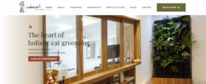 Nekomori Cat Grooming Salon's Homepage