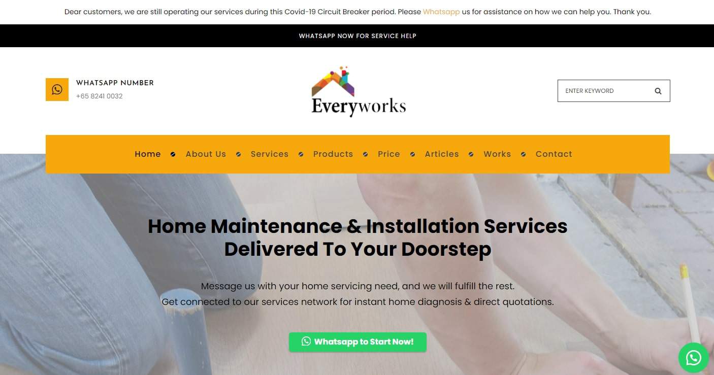 Everyworks' Homepage