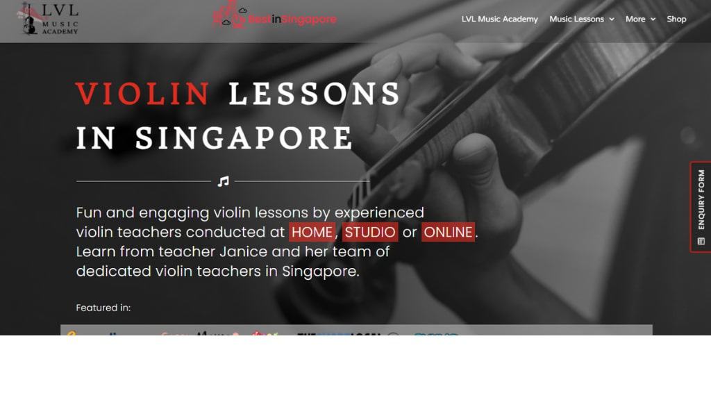 LVL Music Academy's Homepage