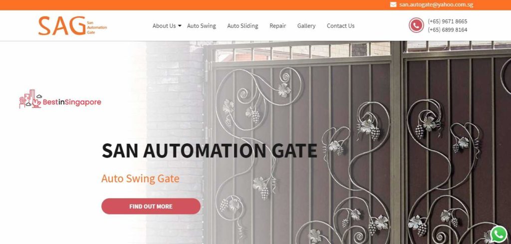 San Automation Gate's Homepage
