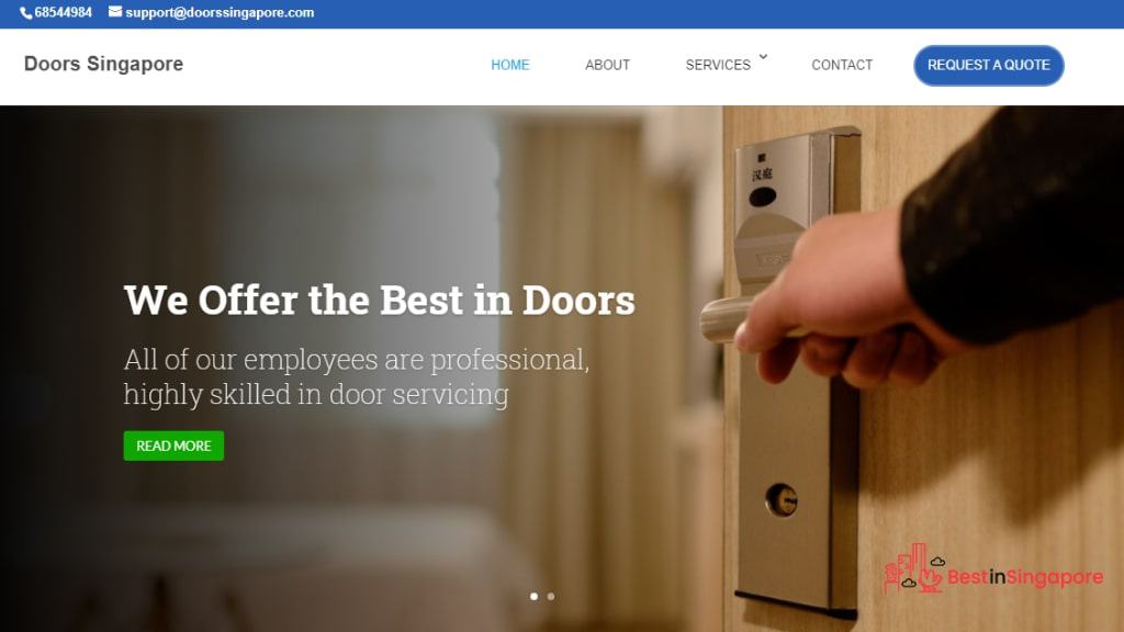 Expert Doors Singapore's Homepage