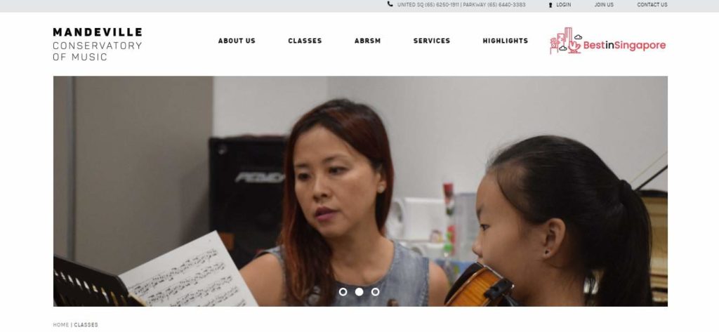 Mandeville Conservatory of Music's Homepage