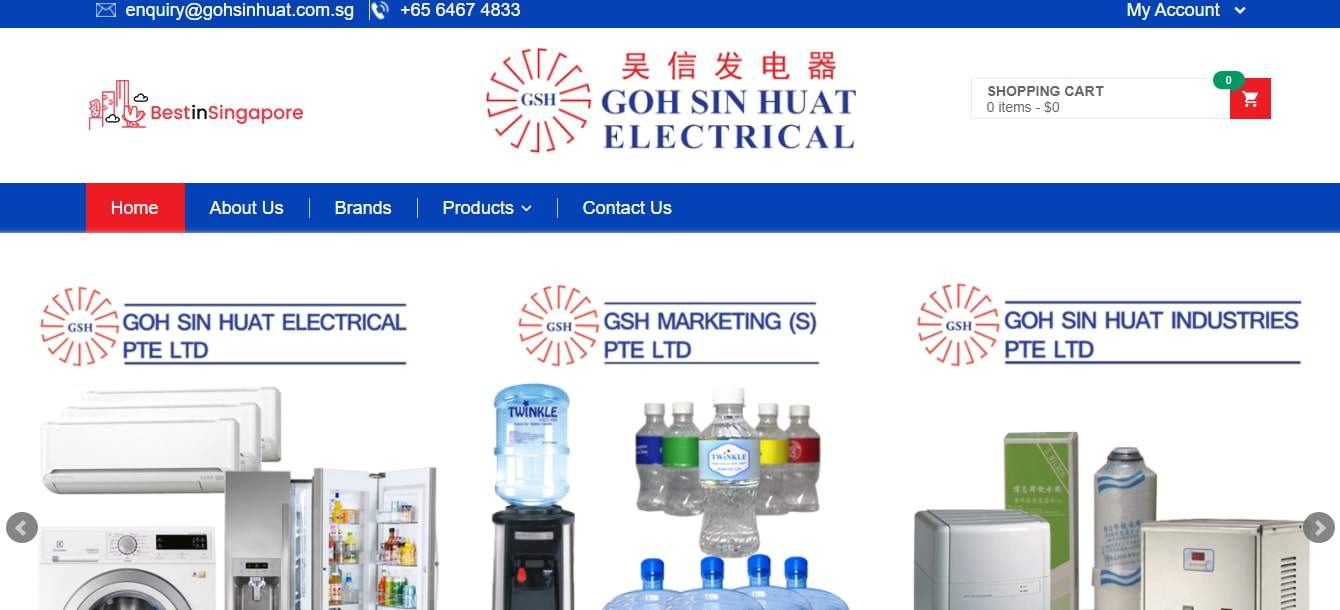 Goh Sin Huat Electrical's Homepage