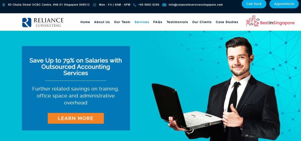 Reliance Consulting's Homepage